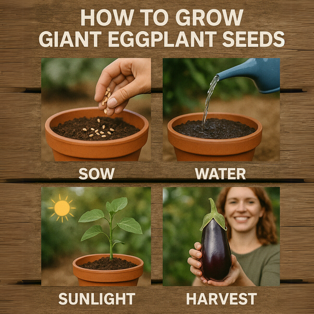 Giant Eggplant Seeds (BUY 1 GET 1 FREE)