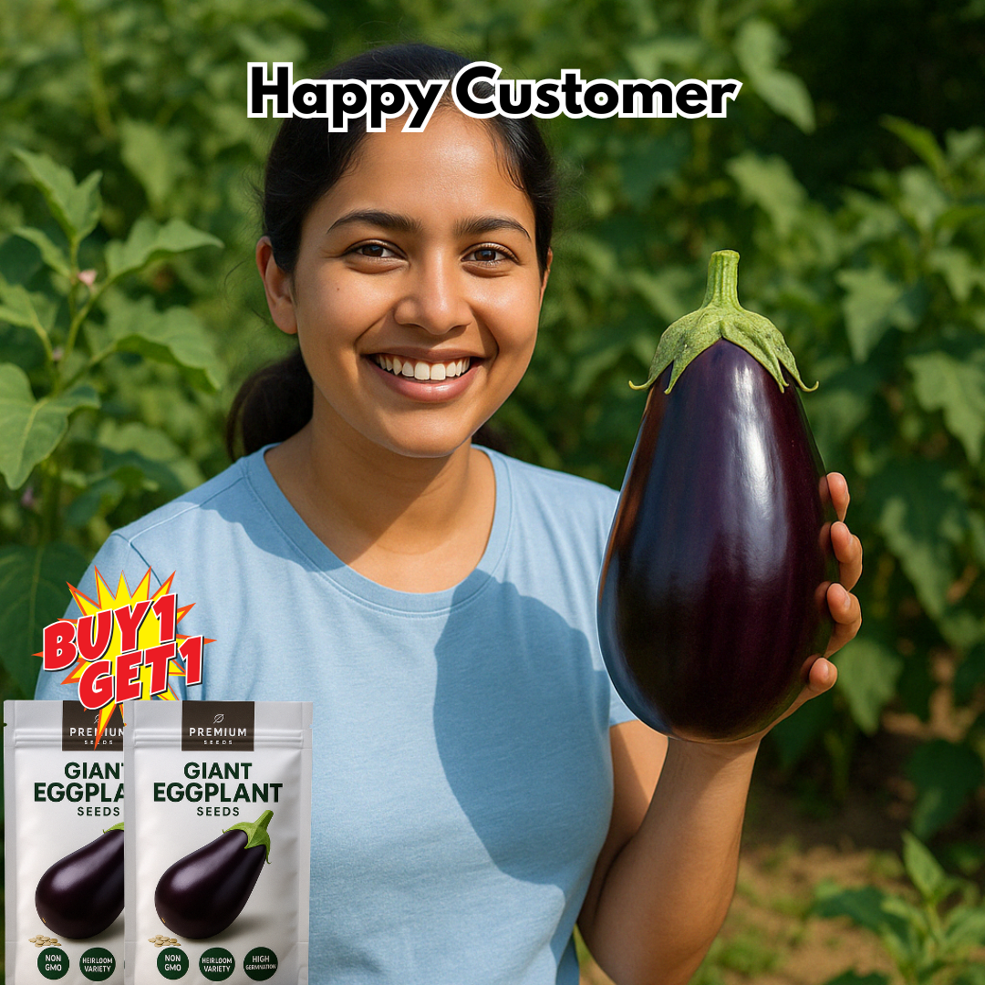 Giant Eggplant Seeds (BUY 1 GET 1 FREE)
