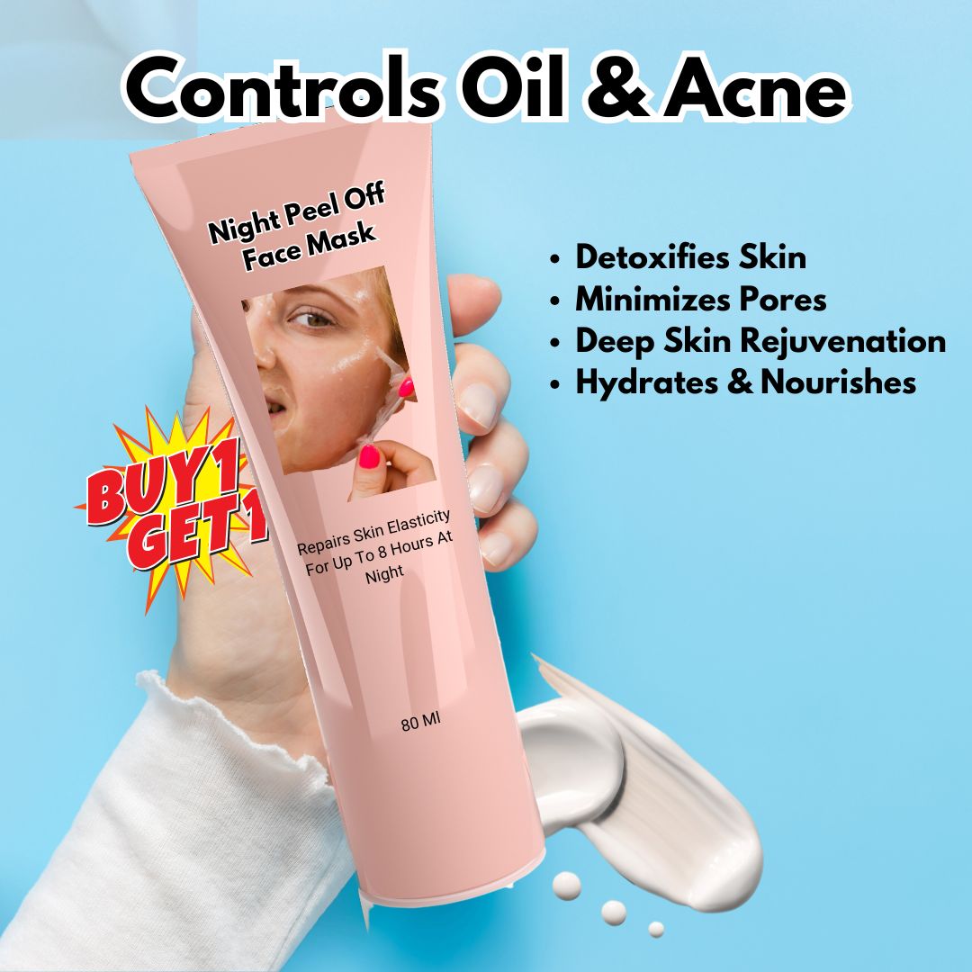 Collagen Night Peel-Off Face Mask (Buy 1 Get 1 Free)